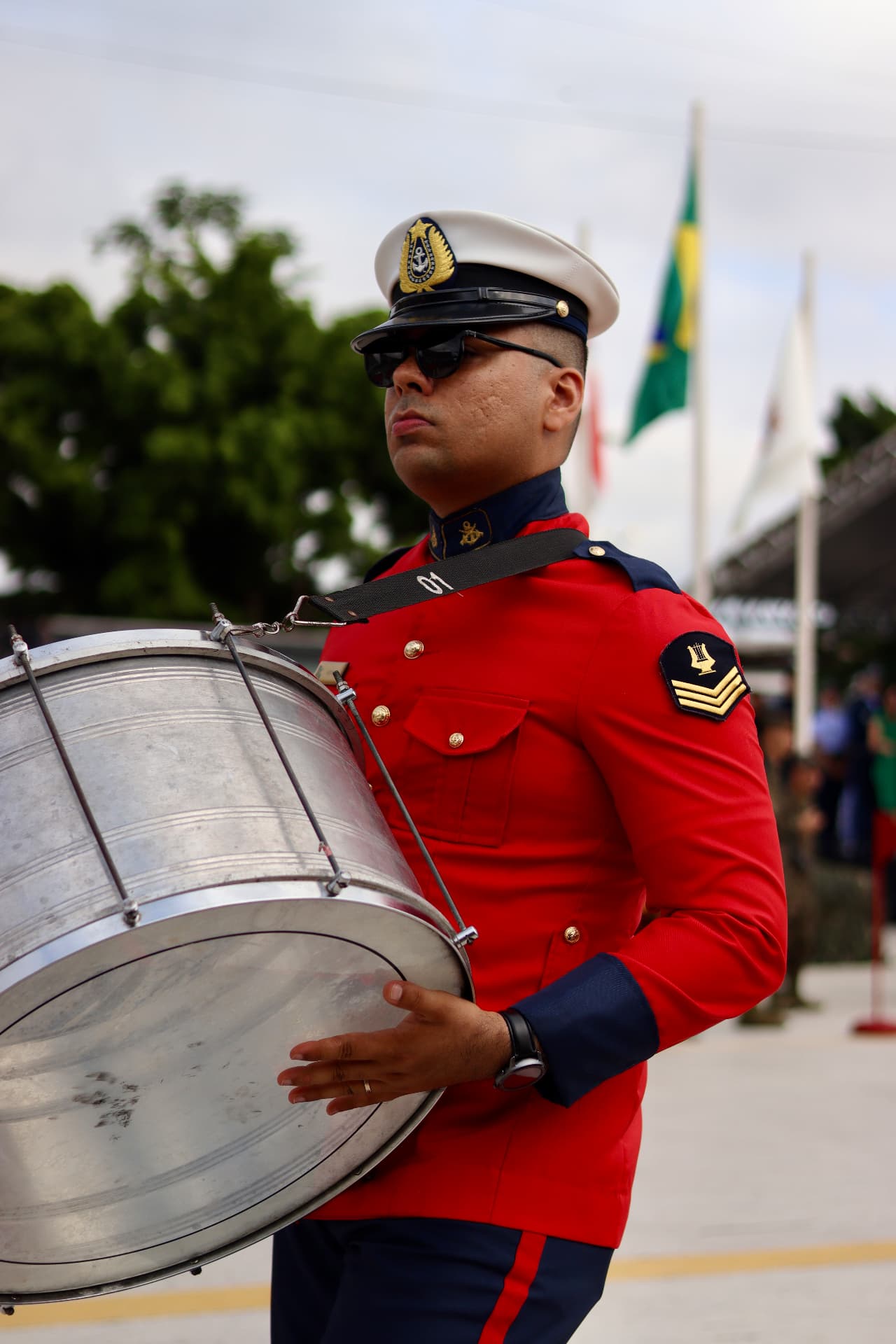 Instrutor do Curso Baterista Militar